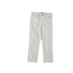 EV1 Maddy Straight Leg Women's size 10 White Denim jeans